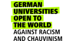 Logo German Universities open to the world