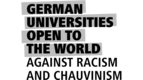 Logo German Universities open to the world